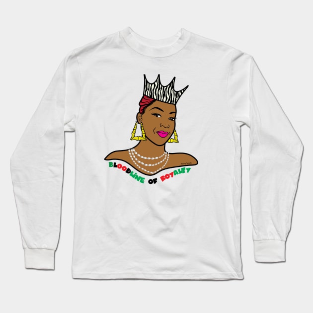 Royal Bloodline Long Sleeve T-Shirt by Ebony T-shirts